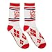 DC Comics Suicide Squad Harley Quinn Property of Joker Juniors Crew Socks