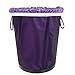 Teamoy (2 Pack) Reusable Pail Liner for Cloth Diaper/Dirty Diapers Wet Bag, Jungle+Purple