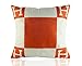 ME COO H Pillow case Logo H Letter Cartoon Classical Geometric Lattice Blend Cushion Cases Throw Pillowcase Pillow Cover for Sofa Bed 18 Inches × 18 Inches 1Pcs (ME-BZX-9)