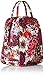 Vera Bradley Women's Cotton Lunch Bunch Lunch Bag, Rosewood, One Size