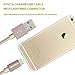 iPhone Charger, IWAVION 2Pack 3FT 8pin Lightning Cable Nylon Braided USB Sync and Charging Cord for iPhone SE 6s plus, 6s, 6 plus, 6, 5s, 5c, 5, iPad Pro, Air, iPad mini, iPod nano, touch - Gold