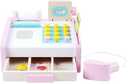 childrens wooden cash register