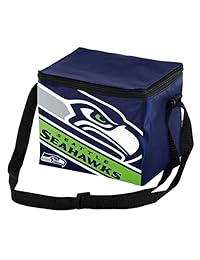 Hielera de la NFL con logotipo grande