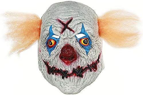 FOFOTOP Halloween Cosplay Mask Horror Adults Rubber Zombie Clown Donkey Mask Party Latex Face Masks for Costume Supplies