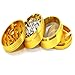 Chromium Crusher 2.5 Inch 4 Piece Tobacco Spice Herb Grinder - Gold