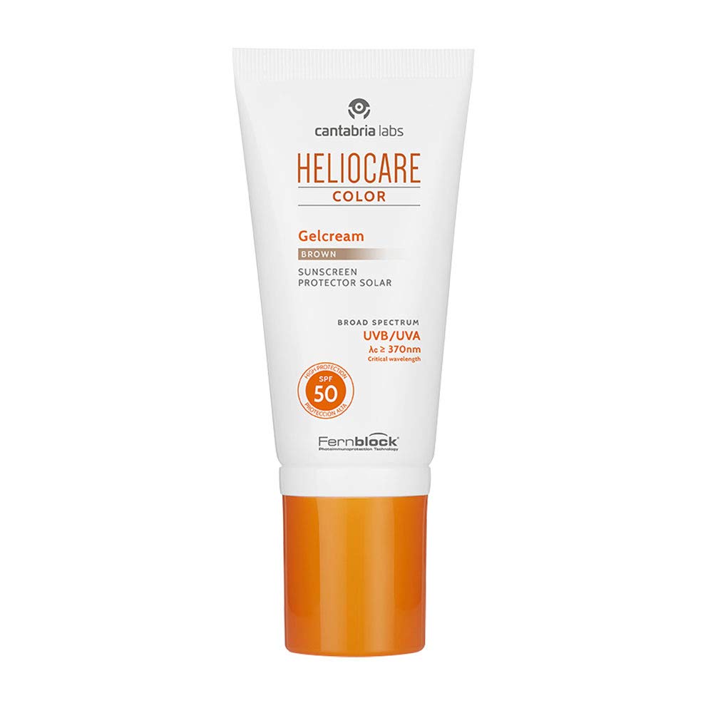HELIOCARE Color Gelcream SPF 50 Sun Protection, Brown, 50 ml