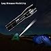 Tactical Flashlight , Waterproof LED Flashlights Outdoor Lighting Torch Portable Zoomable Home Emergency Adjustable Focus Power for Outdoor Camping Hiking Biking ( 2 Pack )