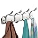 iDesign Bruschia Steel Wall Mount 8-Hook Storage Rack - 13