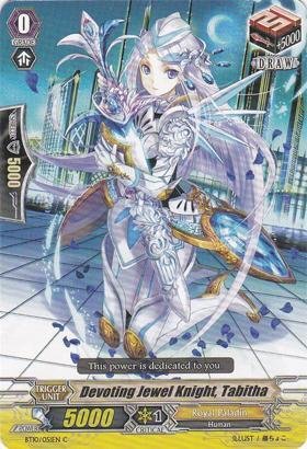 Cardfight!! Vanguard TCG - Devoting Jewel Knight, Tabitha (BT10/051EN) - Booster Set 10: Triumphant Return of the King of Knights