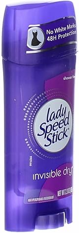Lady Speed Stick Invisible Dry Antiperspirant Deodorant Shower Fresh 2.3oz 2 view 10