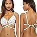Underwear,toraway Women White Lace Bandage Vest Lingerie Bra Top (Small, White)