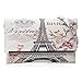 b.m.c BMC Womens Textured PU Faux Leather Postage Stamp Design Print Flap Fashion Clutch Handbag - The Crown of France