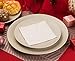 Juvale Rose Gold Confetti Cocktail Napkins - 5 x 5 in, 100 Count, 3-Ply Disposable - Polka Dotted Foil for Wedding Receptions & Bridal Showers - Beverage & Dessert Use