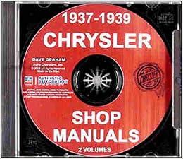 Chrysler CD Shop Manual 1937 1938 1939 Royal Saratoga Windsor Nw Yorker Imperial