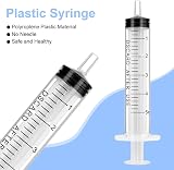 OFFCUP 5ml Plastic Syringes Set with Blunt Needle 10 pcs Reusable view 4