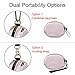 Fintie Carrying Case for Beats Solo 3/Solo 2 Headphones – Premium Vegan Leather Protective Cover Portable Travel Bag for Beats Solo3, Solo2, Solo HD Wireless On-Ear Headphones (Syringa vulgaris)thumb 4