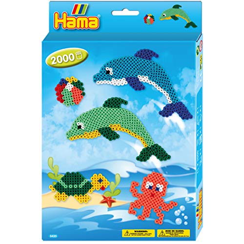 4 Hama+10+3435+Beads+Dolphin+Set