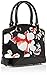 Anne Klein New Recruits Dome SM Satchel Bag, Sorbet Pink Multi/Black, One Size