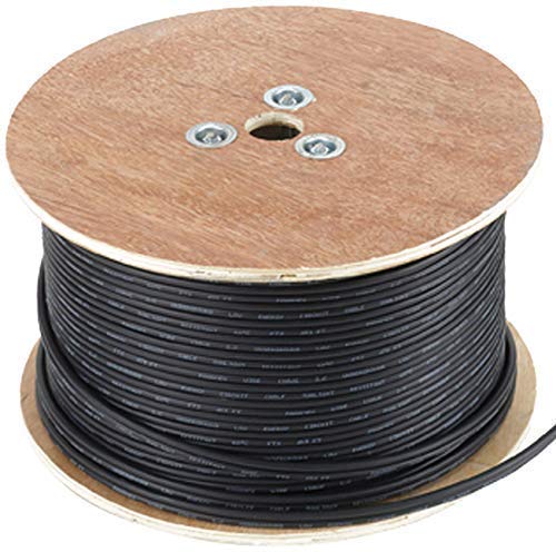 LFU 500 Feet of 12AWG 2 Strand Copper Stranded Core Direct Burial Low Voltage Wire. Waterproof. UV, UL, ETL Listed. 12/2 500 feet on Reel.