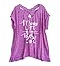Teemixed Cross Back Loose-Fit Plus Size T-shirt Tee