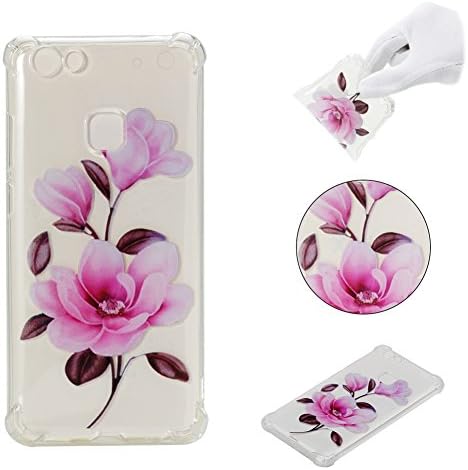 VIVO V7 Plus Case, Ngift Luxury [Flower] Ultra Thin Soft TPU Soft Silicone Rubber Bumper Case Soft Silicone Case for VIVO V7 Plus / VIVO Y79 5.99 Inch Case