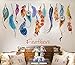 Iuhan® Fashion Classic Creative Dream Catcher Feather Wall Sticker Art Decal Mural