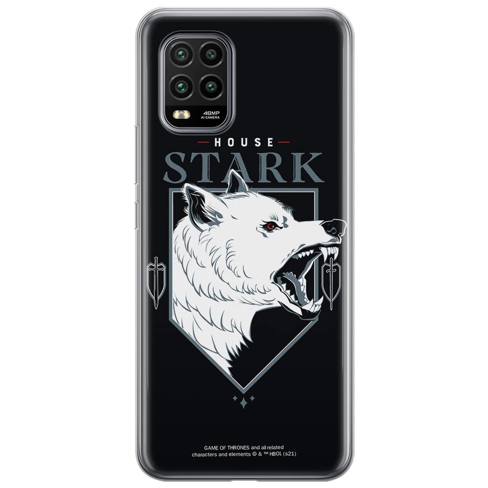 ERT GROUP mobile phone case for Xiaomi MI 10 LITE original and officially Licensed Game of Thrones pattern 007 optimally adapted to the shape of the mobile phone, case made of TPU