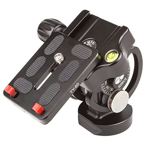 Sirui Aluminium Tilt Head L-10 for Monopods including Quick Release Plate - Thumbnail 3