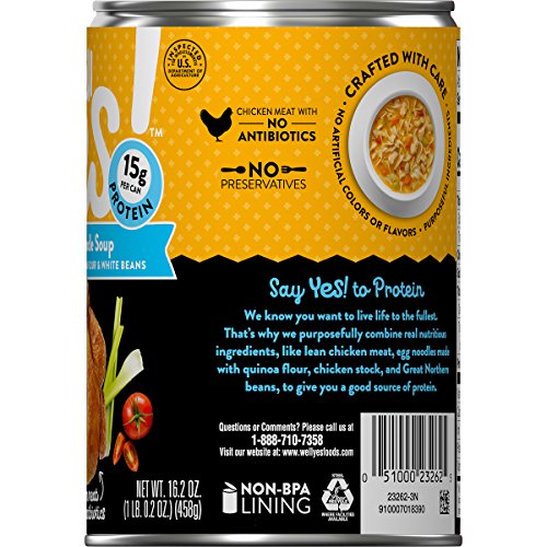 Campbell's Well Yes! Chicken Noodle Soup, 16.2 oz. Can