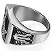 Retro Vintage Stainless Steel Masonic Ring Size 7-15 (13)
