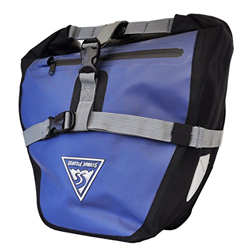 Seattle Sports Titan Pannier Waterproof Bike Bag for Front and Rear Racks