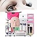 19pcs Eyelash Extension Kits，Professional Mannequin Head Training Eyelashes Extensions Practice Cosmetology Esthetician Supplies with Eye Lashes Glue Tweezers Tools sets for Makeup Practice Eye Lashes