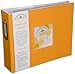 Doodlebug Design Storybook for Scrapbooking Album, 8 by 8-Inch, Tangerine