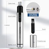 TOUCHBeauty Nose Hair Trimmer Men Women Dual-Edge Hypoallergenic Blades Portable view 7