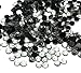 Zbella Crystal Hot Fix Rhinestones 10 Gross (1440 Stones/pkg) Hotfix Rhinestones (ss10, Crystal)