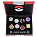 New Version V3 Ash Gym Badges Johto Gen 2 Badges Collection box Set of 8pcs 2016