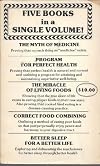 Five Books In A Single Volume: Program For Perfect Health, The Miracle Of Living Foods, Correct Food Combing, Better Sleep For A Better Life (Number Six In The Life Science Series)
