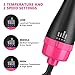 Hot Air Brush – ISASSY One-Step Hair Dryer & Volumizer 2 in 1 Negative Ion hair dryer Multi-functional Hair Comb Brushthumb 2