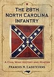Front cover for the book The 28th North Carolina Infantry: A Civil War History and Roster by Frances H. Casstevens