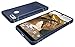 TUDIA Essential Phone PH-1 Case, Carbon Fiber Design Lightweight [TAMM] TPU Bumper Shock Absorption Cover for Essential Phone PH-1 (Navy Blue)