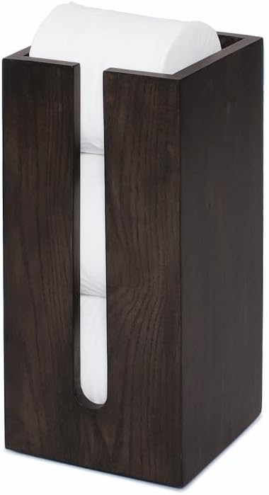 Wireworks Mezza Roll Holder Box, Brown