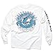 Costa Del Mar Classic Long Sleeve T-Shirt, White, Large