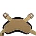 TB-FMA AIRSOFTPEAK Airsoft Helmet Chin Strap for Fast ACH MICH Tactical Helmets, X-Nape Suspension System, 4 Points Chin Strap with Bolts and Screws, Black