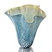Viridian Bay Following Seas Glass Vase