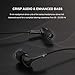 2 Pack Earbuds with Microphone, Vogek in Ear Headphones Wired Noise-isolating Stereo Earphones for Smasung, Android Smartphone and Any Devices with 3.5mm Portthumb 1