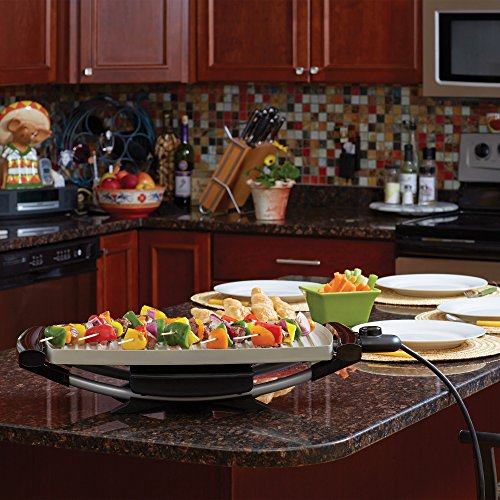 Foreman GFO201RX Indoor/Outdoor Electric Grill, Red Pricepulse