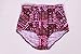 High Waisted Floral Bikini Front CrossRed Tribal Plus Size Swimwear-KJX005-RD3 XL