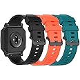 Senter Band for Amazfit Neo Band,20mm Soft Silicone Sport Replacement Strap Band Compatible with Amazfit Neo/GTR 42mm/ GTS/GTS 2/ GTS 2e/ GTS 2 Mini/Bip/Bip Lite/Bip S/Bip U Smart Watch