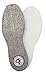Moneysworth & Best Polar Felt Insoles for Men - Temperature control down to -25°C/32°F - Winter Heated Shoe Insoles - Sizes Available Men's 7-13