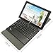 Dragon Touch i10X 10.1 inch 64 GB Windows 10 Tablet Intel Quad Core 2-in-1 Notebook IPS Screen with Detachable Keyboard